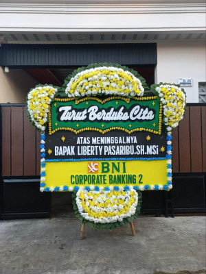 Papan Bunga Duka di Wuran