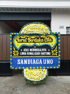 Papan Bunga Duka di Wuran