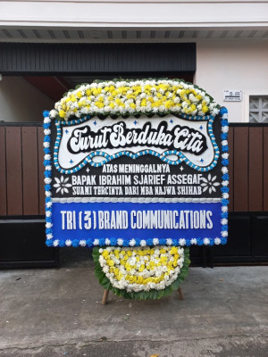 Papan Bunga Duka di Wuran